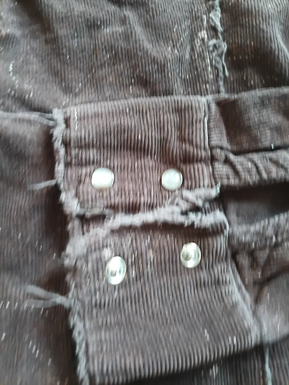 Adiktd Kids Brown Corduroy-Style Jean Jacket